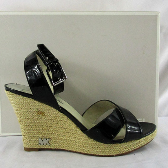Michael Kors Kima Ankle Strap Black 10M - Picture 1 of 3